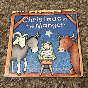 Christmas in the Manger by Nola Buck, Board Book, 1994